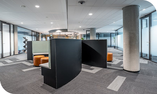 Office interior scan